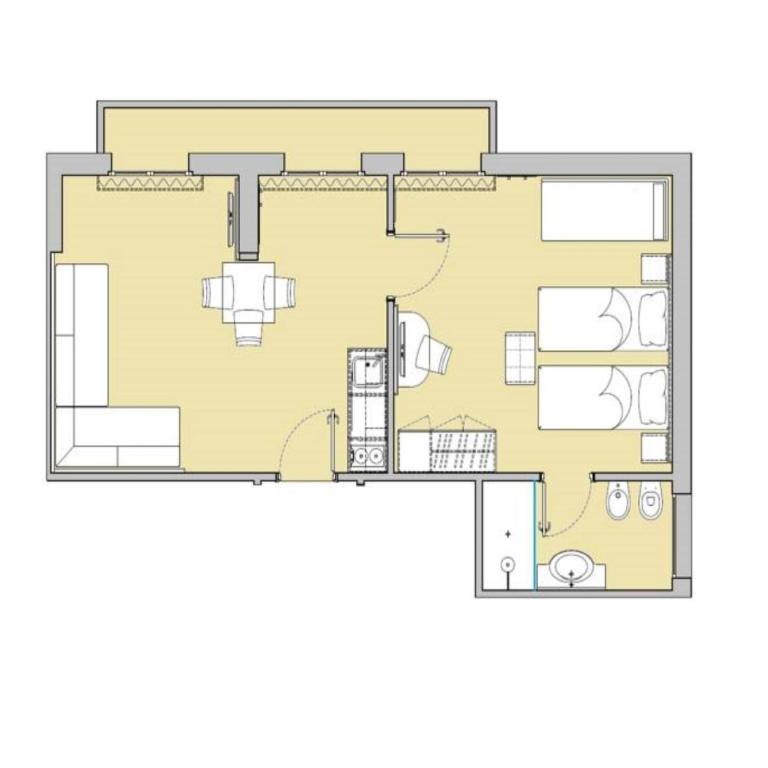 Hotel Houston Suites - Appartamento con Balcone - 7