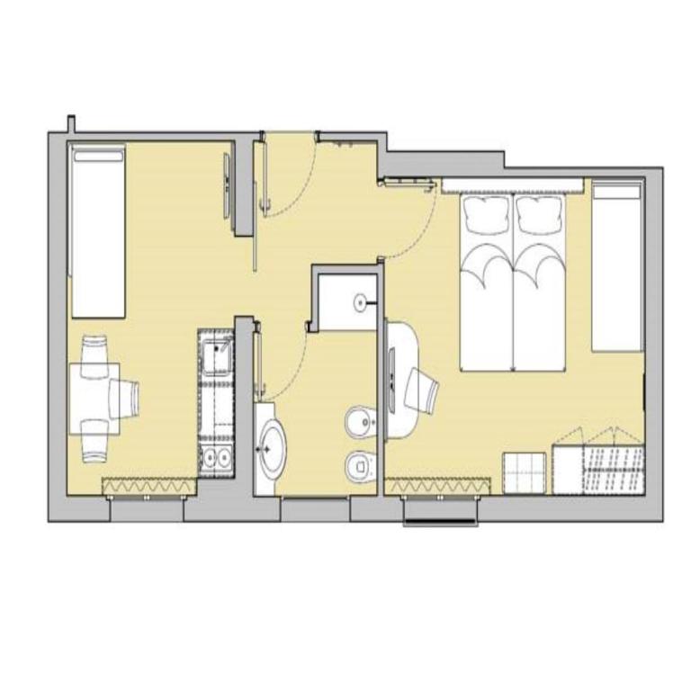 Hotel Houston Suites - Appartamento con 1 Camera da Letto - 7