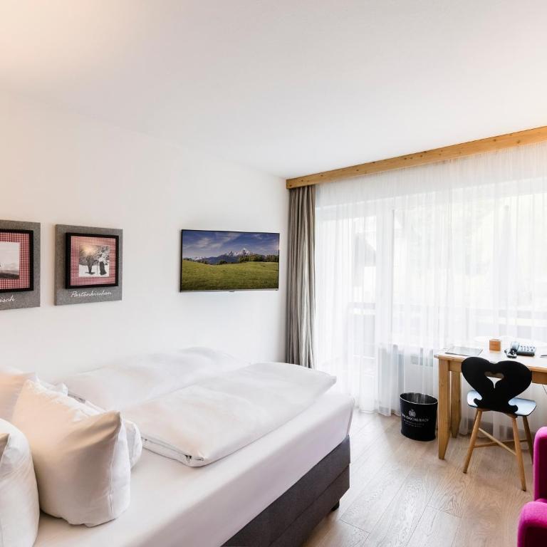 Staudacherhof in Garmisch-Partenkirchen I Blick aufs Zugspitzmassiv I einzigartige Bayurvida Küche - Kleines Doppelzimmer - 1