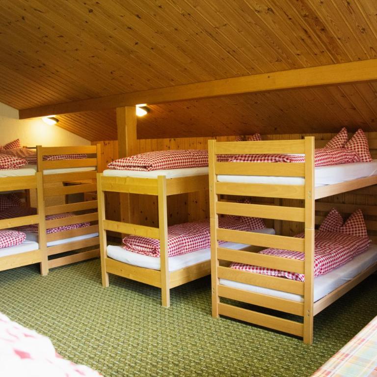 Berggasthaus First - Only Accessible by Cable Car - Einzelbett im Schlafsaal - 1
