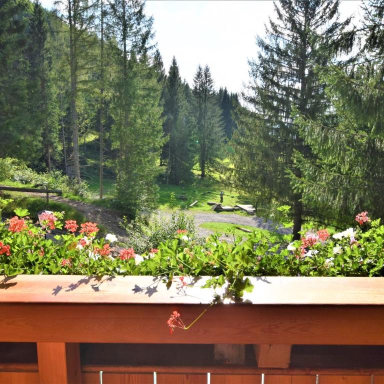 Ferienhaus Dirnbacher Hütte - Familienzimmer mit Balkon - 15