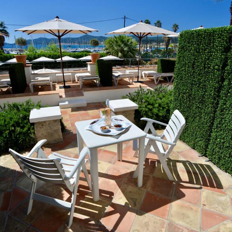 Auberge De La Calanque - Chambre Double Classique avec Vue sur Jardin et Terrasse - 10