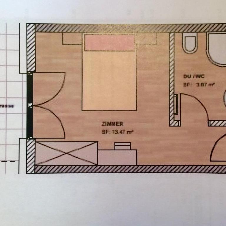 Piz Ot - Zimmer mit Queensize-Bett und Balkon - 1