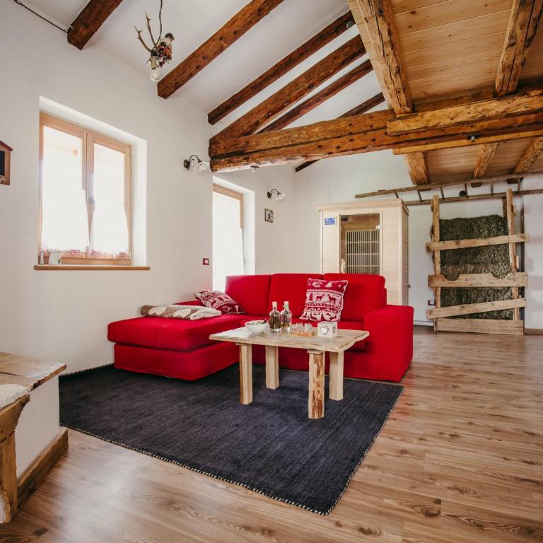 Maso Del Fieno con Sauna Privata e Vista Unica - Chalet (6 Adulti) - 36