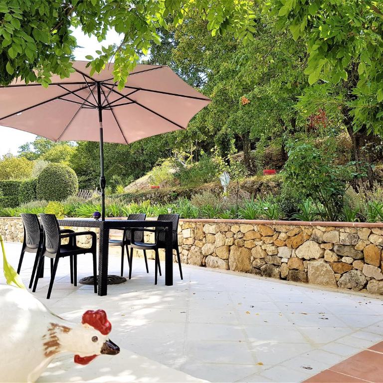 B&B with charm, quiet, kitchen, sw pool. - Chambre Double ou Lits Jumeaux avec Terrasse - 6
