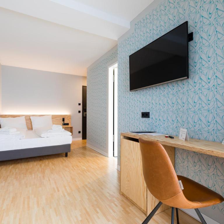 mk | hotel münchen city - Zimmer mit Queensize-Bett - 4