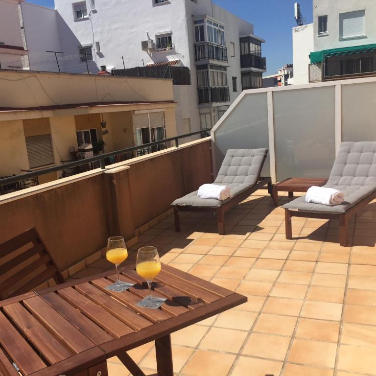 Zenit Málaga - Habitación Doble con terraza - 12