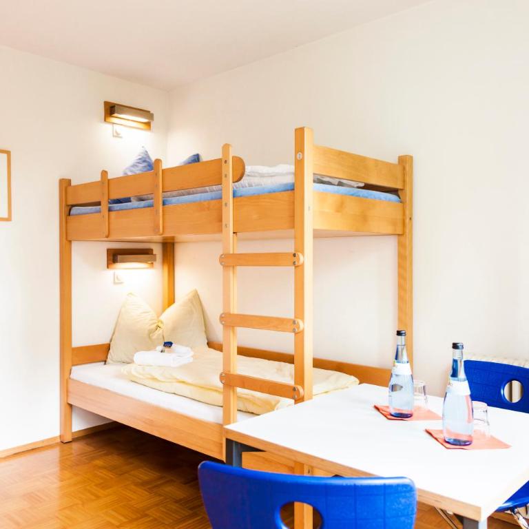 HI Youth Hostel Lindau - Camera Doppia con Letti Singoli e Bagno in Comune - 4