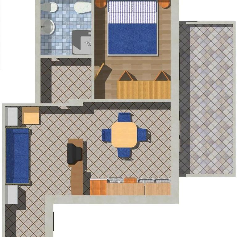 Family Residence Nuova Orchidea - One-Bedroom Apartment with Terrace - 7