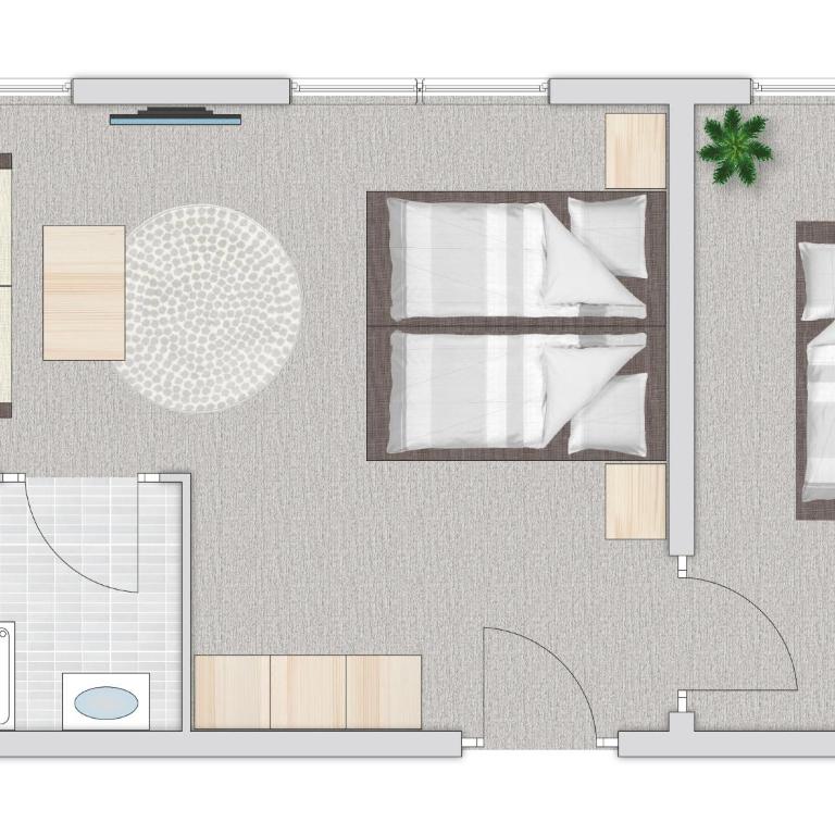 Eggerhof - Familienzimmer (2 Erwachsene + 2 Kinder) - 3