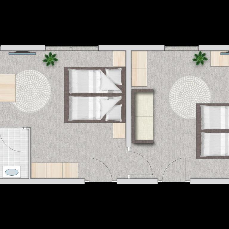 Eggerhof - Familienzimmer (2 Erwachsene + 2 Kinder) - 2