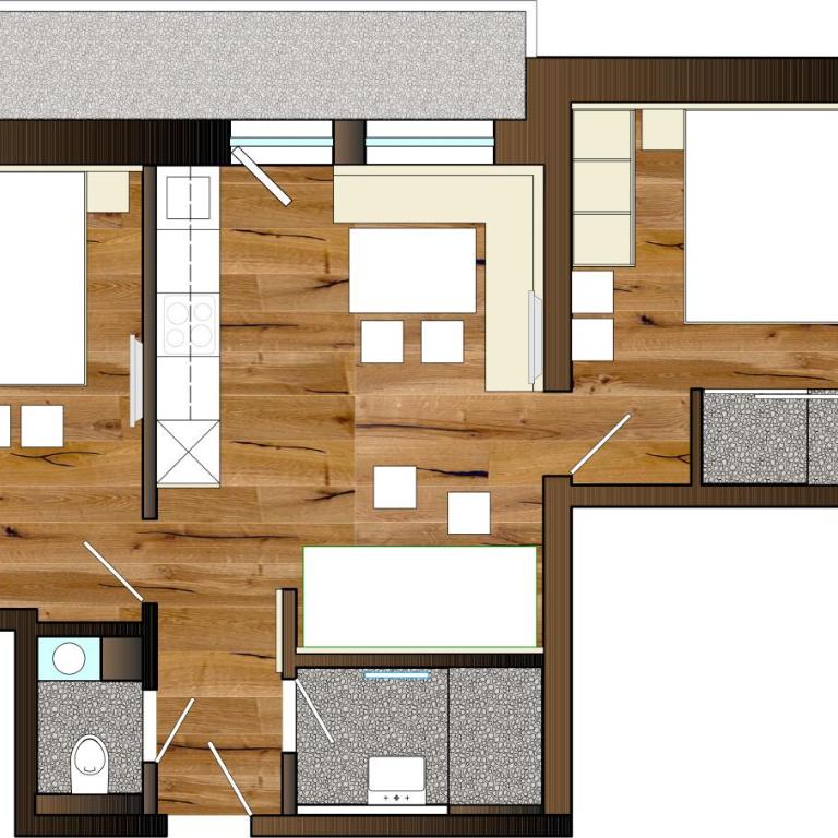 Apart Chamins - Apartment mit Balkon - 8