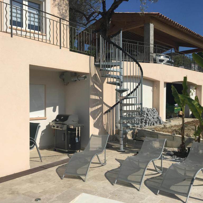 Villa l'Olivier - Appartement 1 Chambre avec Piscine Privée - 8
