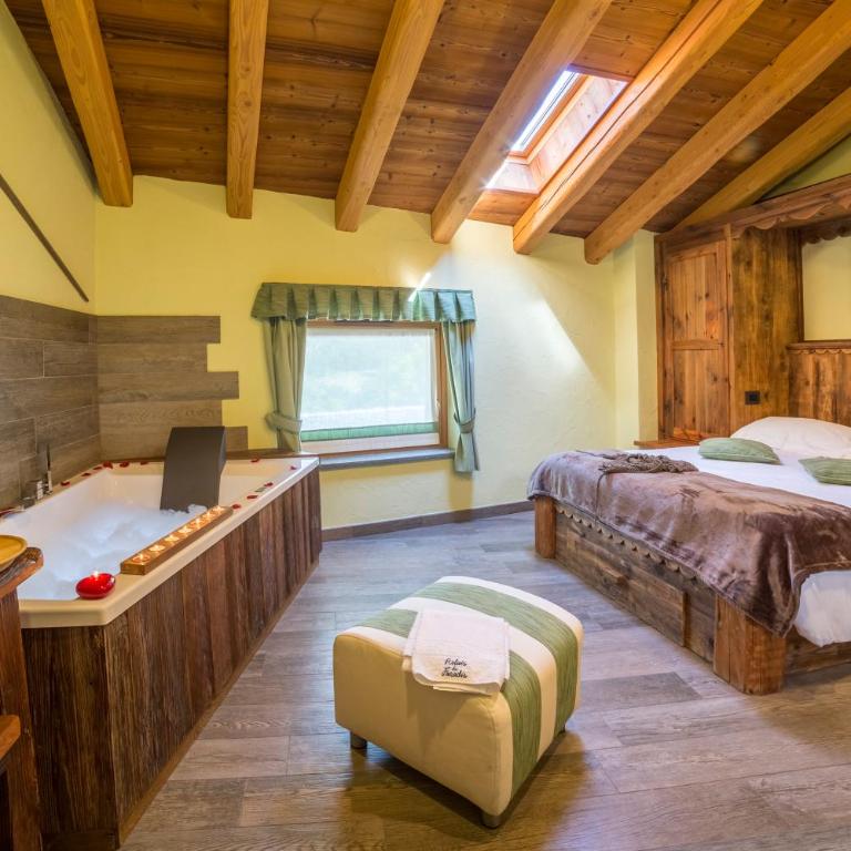 Relais du Paradis Chambres d'Hôtes - Camera Matrimoniale con Vasca Idromassaggio - 3