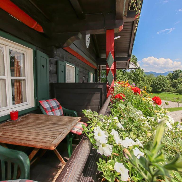 Appartement & Ferienwohnung am Baby & Kinderbauerhof Stefflhof - Apartment mit 2 Schlafzimmern und Bergblick - 13