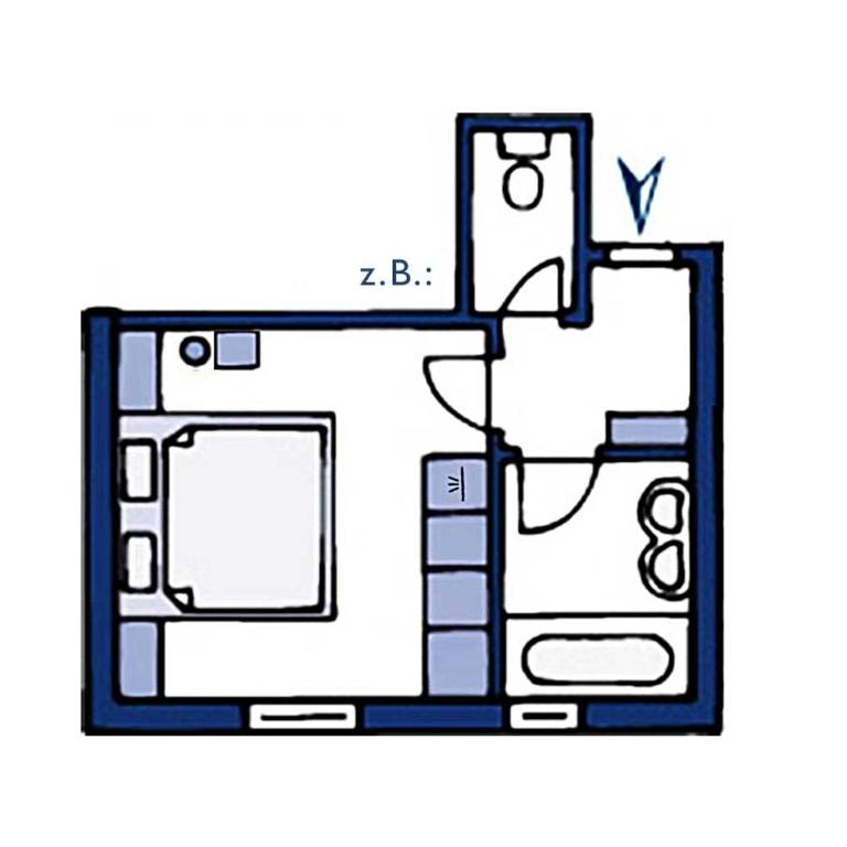 Aparthotel Bernhof - Doppelzimmer - 4