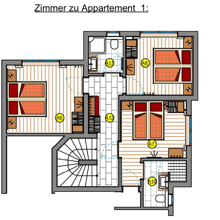 Residenz Gamper - Apartment - auf 2 Etagen - 18