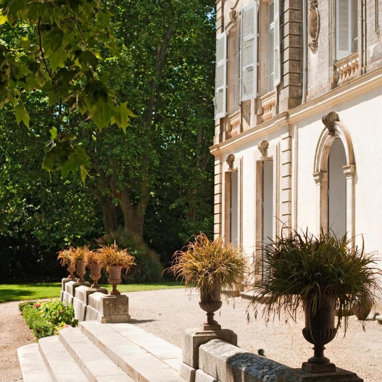 Chateau de Raissac - Chambre Double de Luxe Bleue - Vue sur Jardin - 9