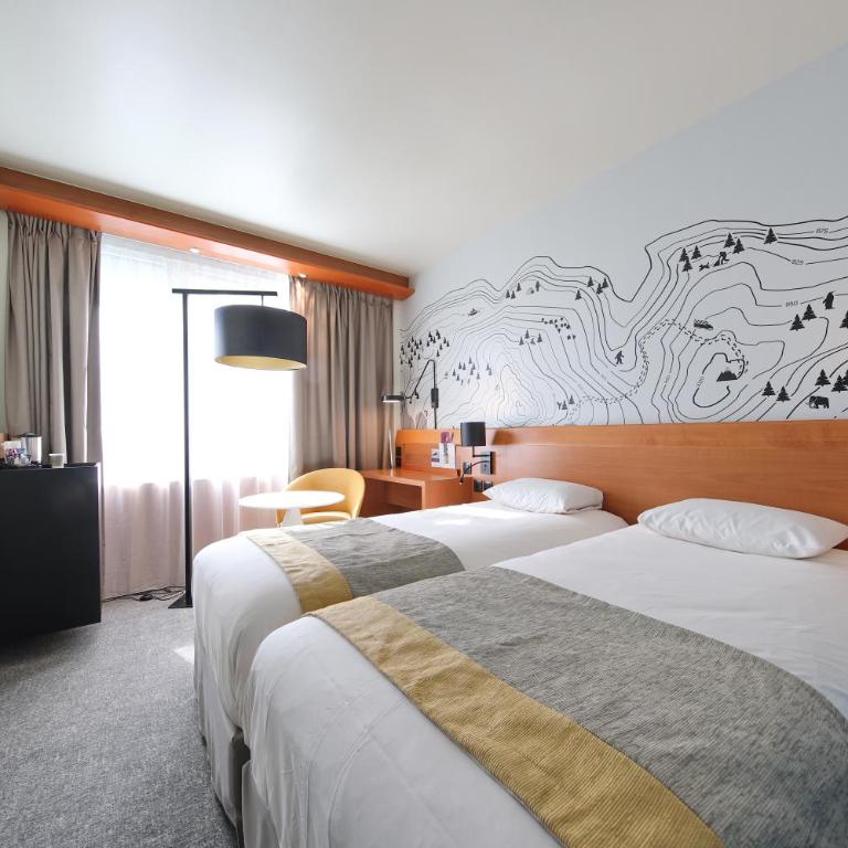 Mercure Grenoble Centre Alpotel - Chambre Standard avec 2 Lits Simples - 12