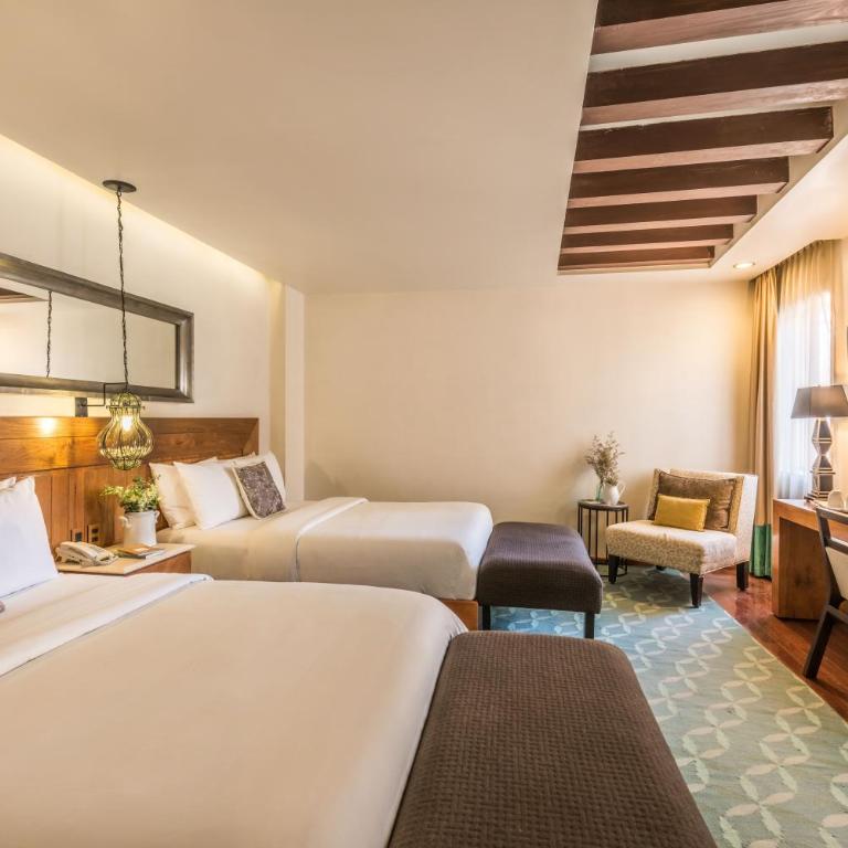 Edelmira Hotel Boutique - Deluxe Double Room with Two Double Beds - 5