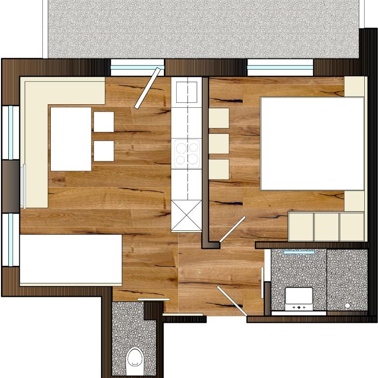 Apart Chamins - Apartment mit 1 Schlafzimmer - 6