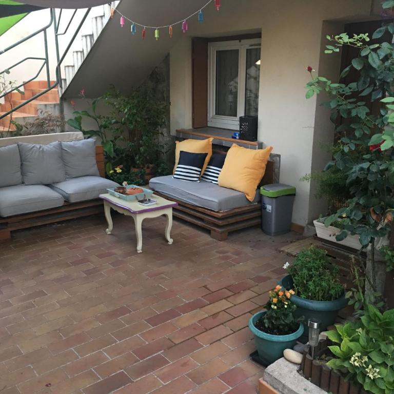 villa tsétsé - Apartment mit Gartenblick - 21