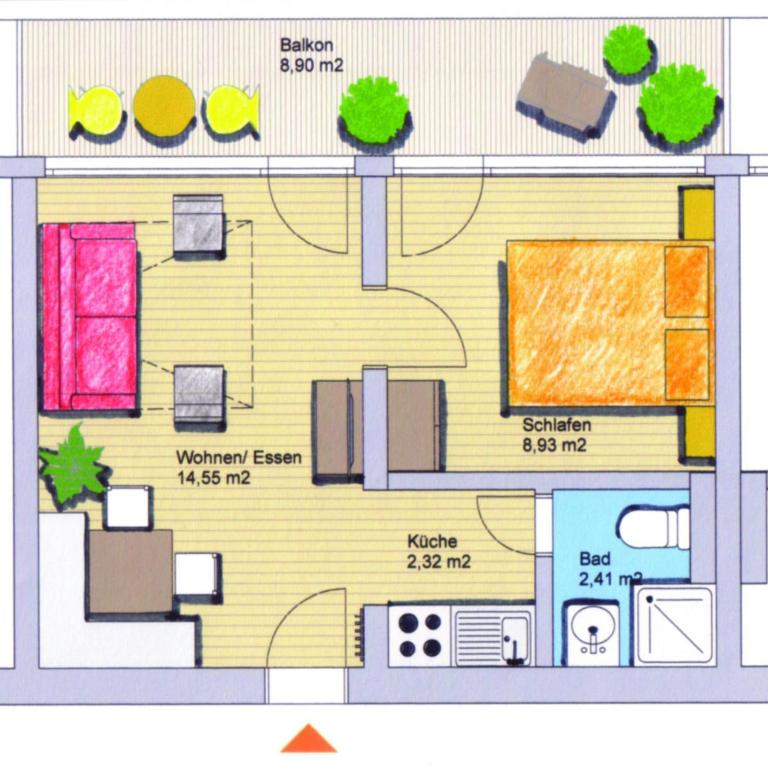 Sonnenalp Niederau - Apartment mit 1 Schlafzimmer - 15