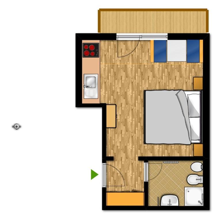 Garnì Lasteis B&B - apartments - Monolocale (2 Adulti) - 24