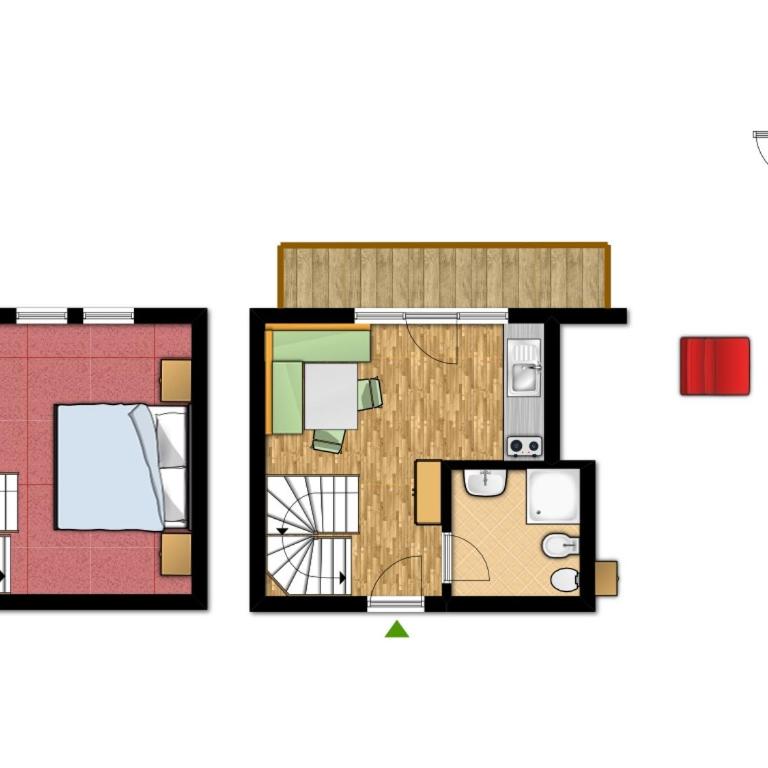 Garnì Lasteis B&B - apartments - Appartamento su 2 Livelli - 22