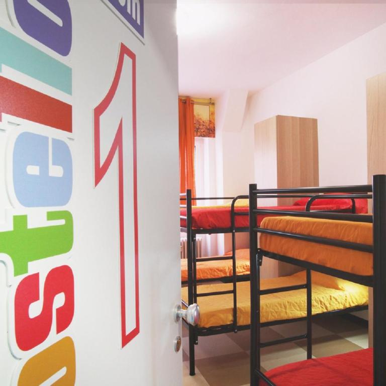 Milano Ostello - Posto Letto in Dormitorio Maschile per 6 Persone - 3