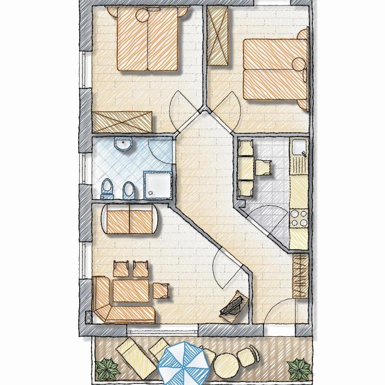 Residence Hofer - Appartamento con Balcone - 4