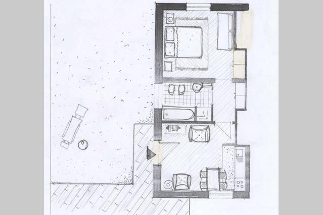 Casa Monteggia - Appartamento con 1 Camera da Letto - Piano Terra - 1