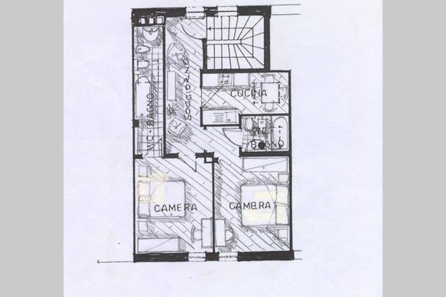 Casa Monteggia - Appartamento Mansardato con 2 Camere da Letto - 1
