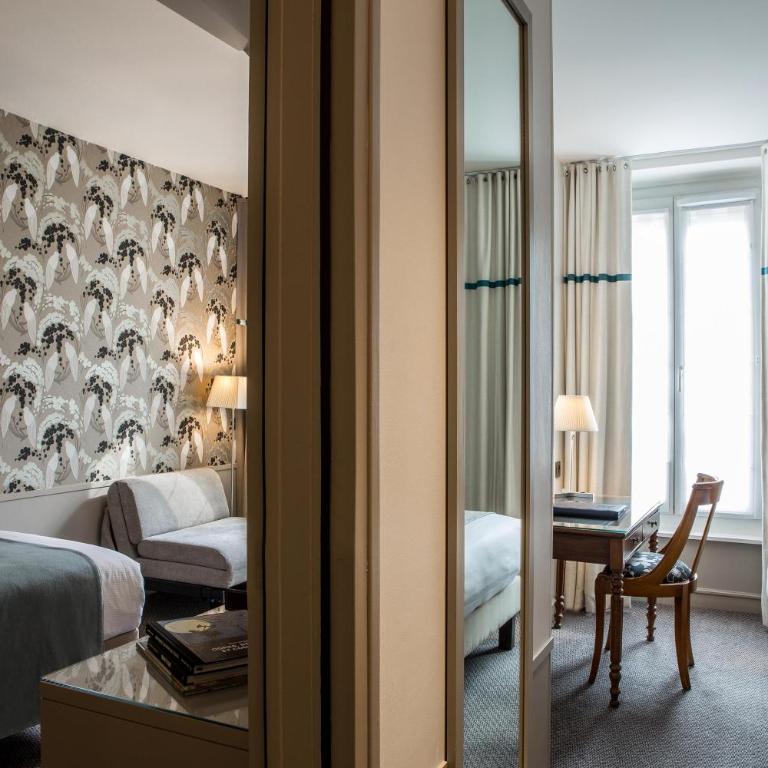 Hôtel Parc Saint-Séverin - Esprit de France - 2 Chambres Communicantes (3 Personnes) - 2