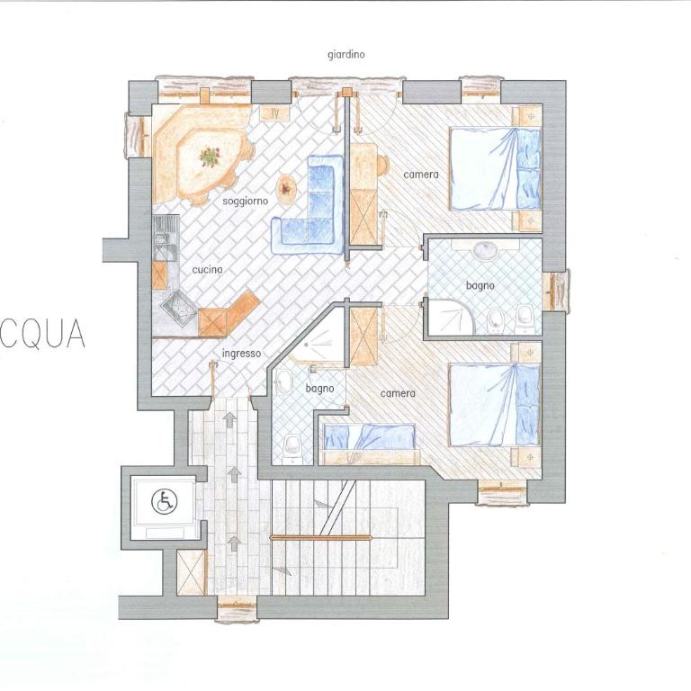 Chalet Nada - Appartamento con 2 Camere da Letto (4 Adulti) - 9