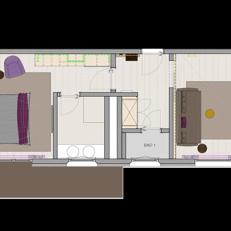 Chalet Silvretta Hotel & Spa - Suite mit Balkon - 10