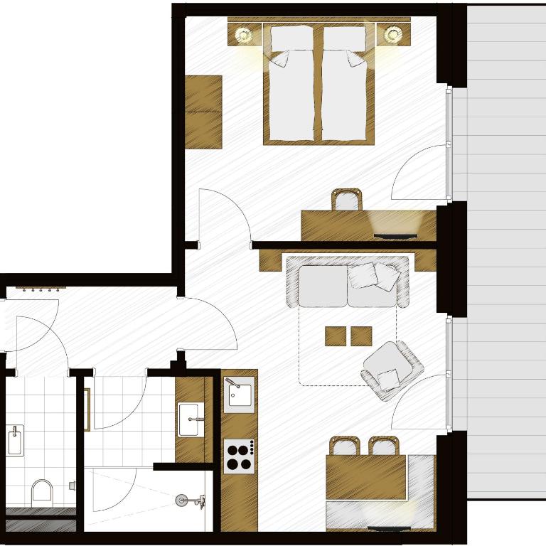 Gaspingers Bergjuwel - Apartamento con ducha - 2