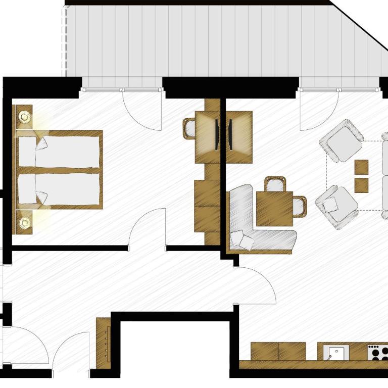 Gaspingers Bergjuwel - Apartamento con balcón - 1