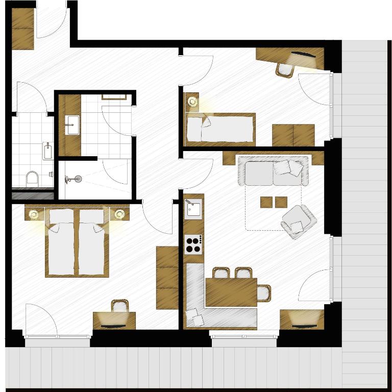 Gaspingers Bergjuwel - Apartamento de 2 dormitorios - 1