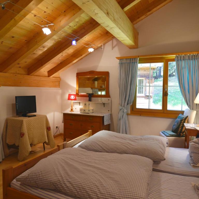 Apartments Villa Surlej - Apartment mit 1 Schlafzimmer und Waldblick - 5