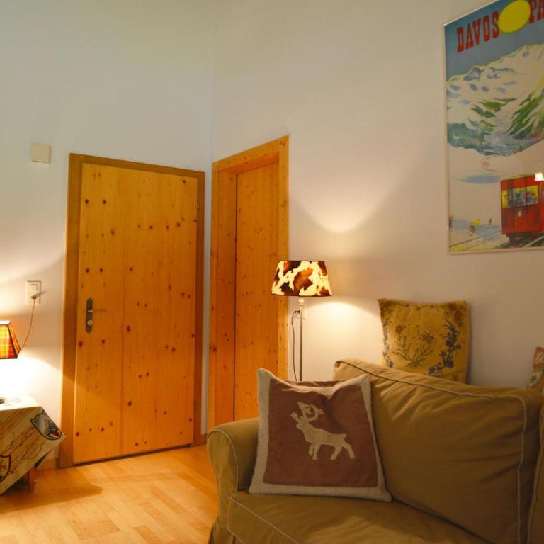 Apartments Villa Surlej - Apartment mit 1 Schlafzimmer und Waldblick - 7