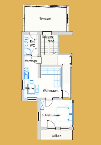 Appartement Königslehen - Appartamento con 1 Camera da Letto, Balcone e Terrazza - 10