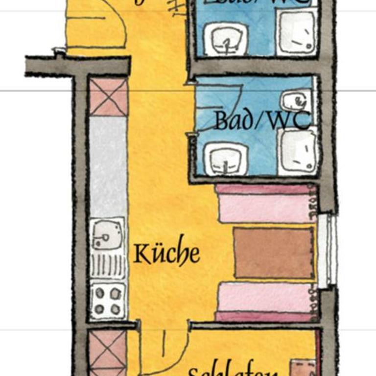 Hotel Universo - Apartment with Balcony - 1