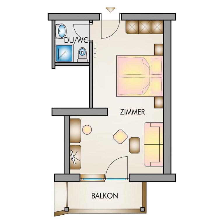 Hotel Niederreiter - Familienzimmer mit Balkon - 1