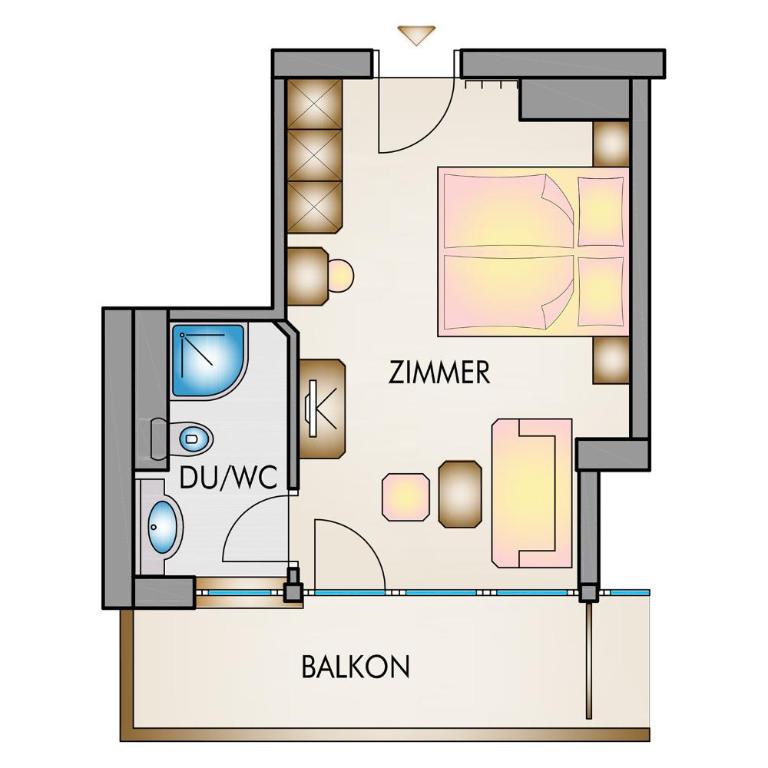 Hotel Niederreiter - Dreibettzimmer mit Bergblick - 5