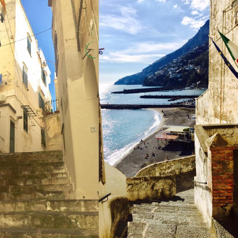 Rooftop flat in Amalfi Central "Panoramic view, Near the beach,Terrace " - Appartamento con Vista Mare - 37