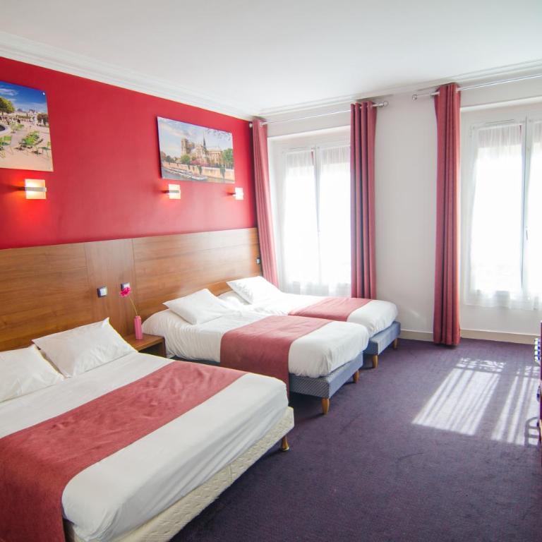 Hotel Paris Bruxelles - Chambre Quadruple - 2