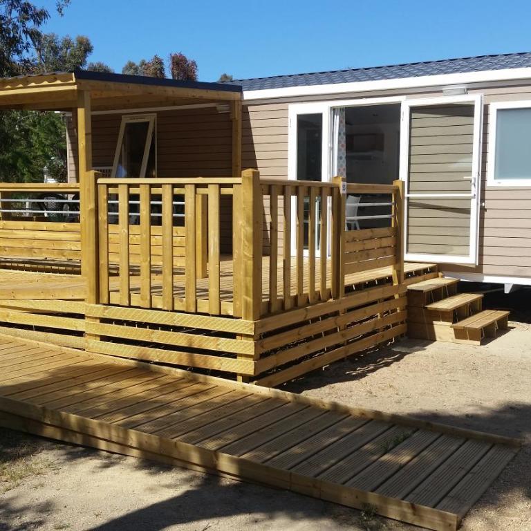 Camping La Pinède - Mobile Home PMR Le Fanale - 1