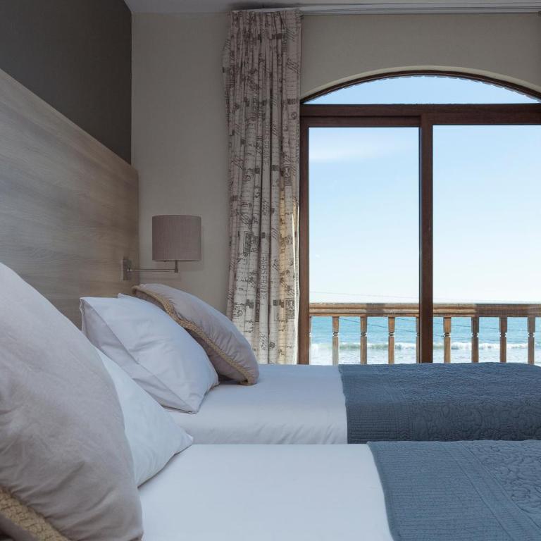 Hotel y Cabañas Campanario - Habitación Superior con desayuno buffet y vistas al mar - 2 camas - 15