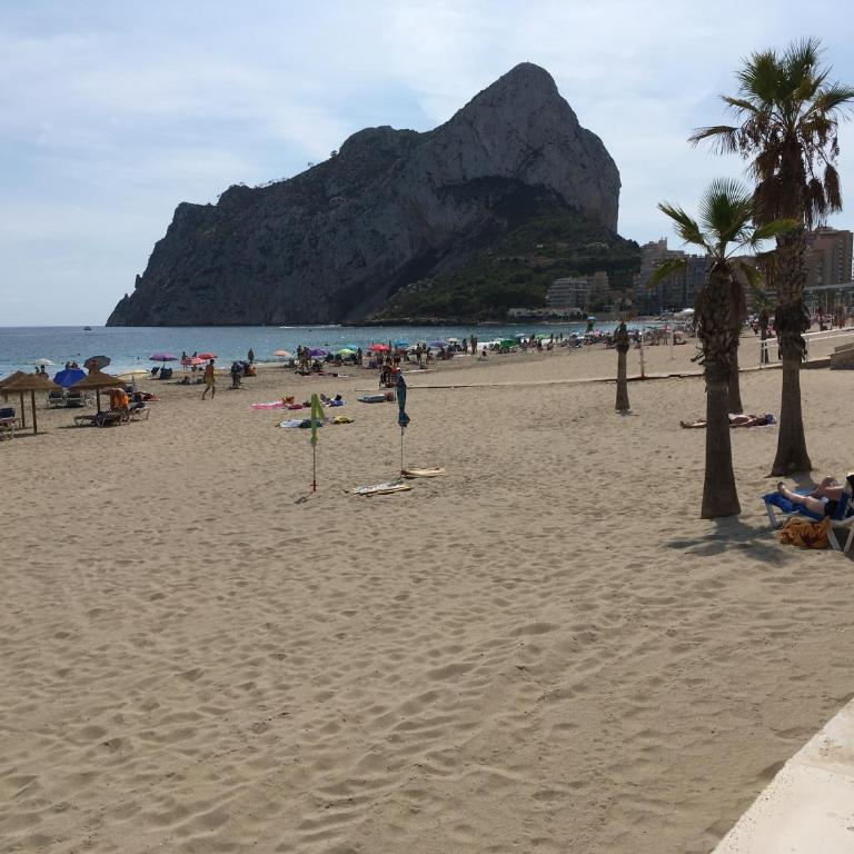 Apartamento en Calpe, playa de La Fossa, primera línea, AA - Apartamento de 1 dormitorio - 77